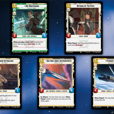 Hero cards